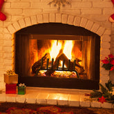 31/25/18 Inch Fireplace Grate for Outdoor Fire Pit